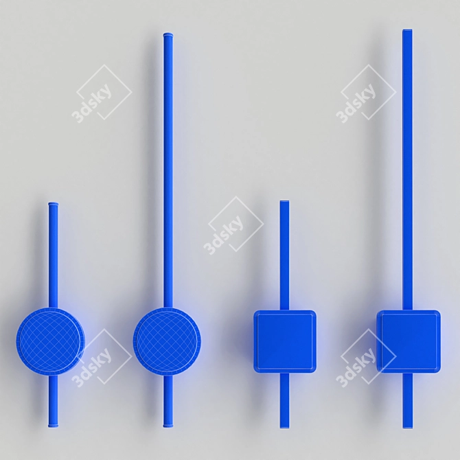 Sleek Modern Lampatron LADZAG 3D model image 3