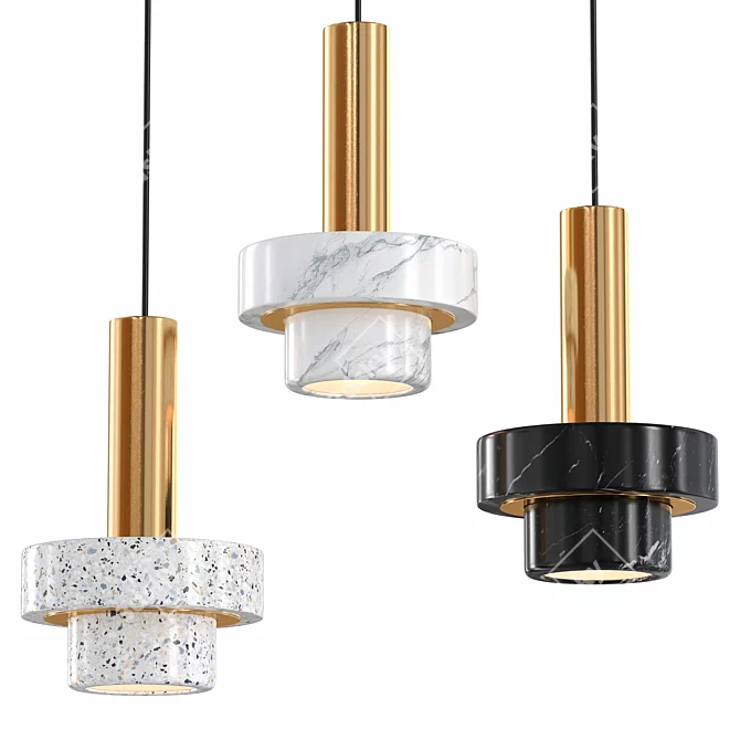 Modern Design Lamps Cadis 3D model image 1