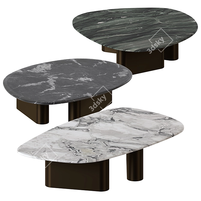 Elegant Callisto Coffee Table 3D model image 1