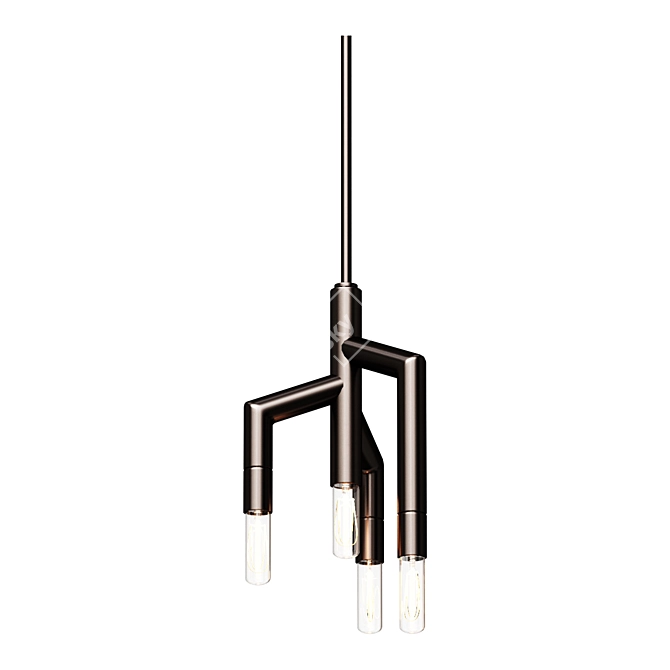 Rameau Pendant Chandelier Light 3D model image 1