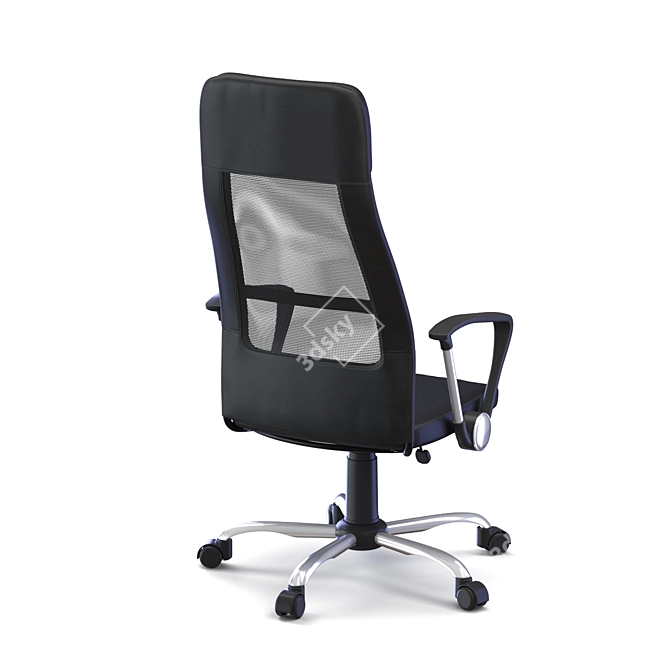 ErgoTech Office Chair Model 3D model image 3