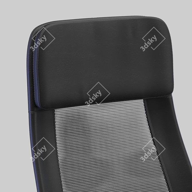 ErgoTech Office Chair Model 3D model image 6