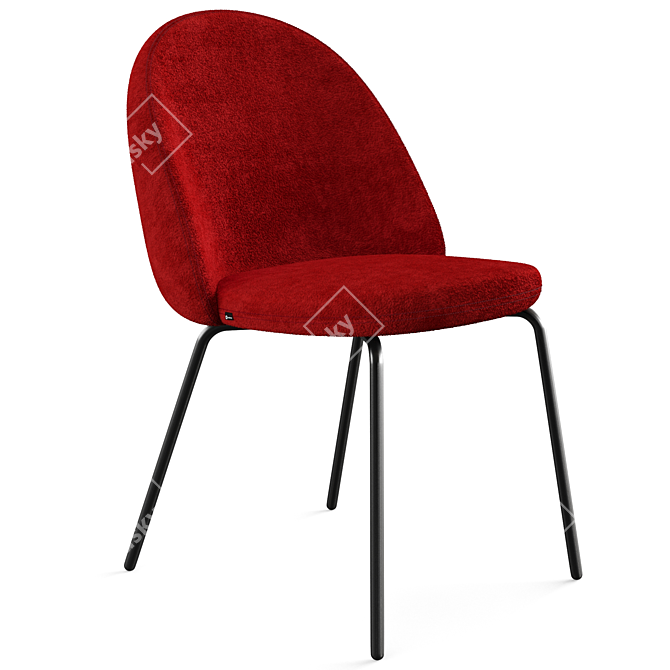 Modern Iola Chair by Miniforms 3D model image 4