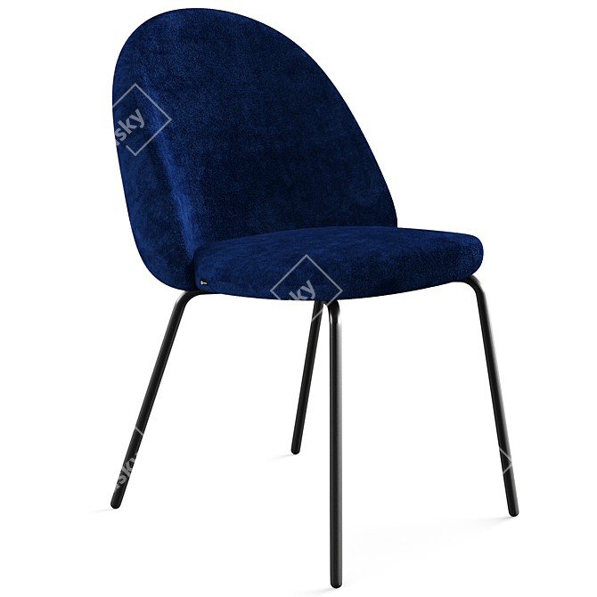 Modern Iola Chair by Miniforms 3D model image 5