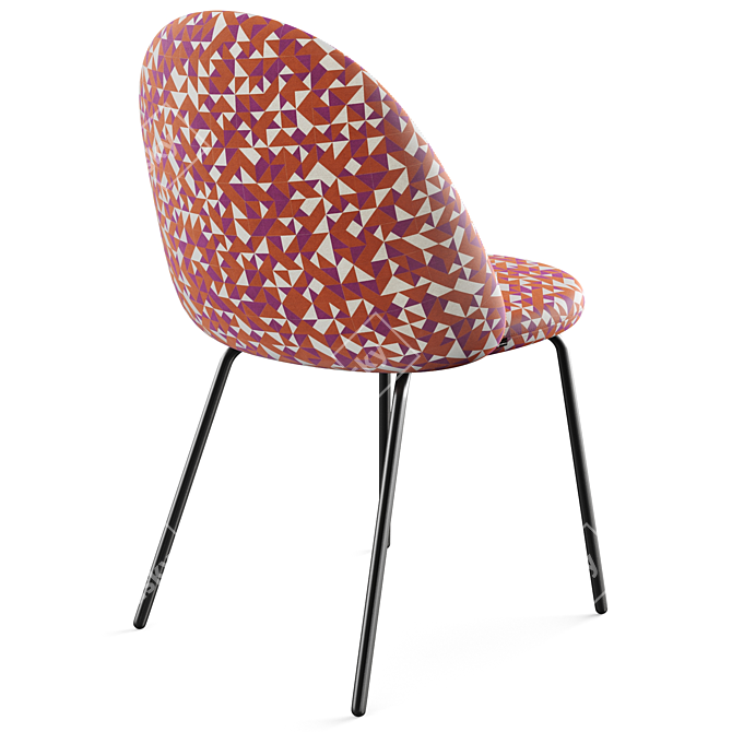 Modern Iola Chair by Miniforms 3D model image 7