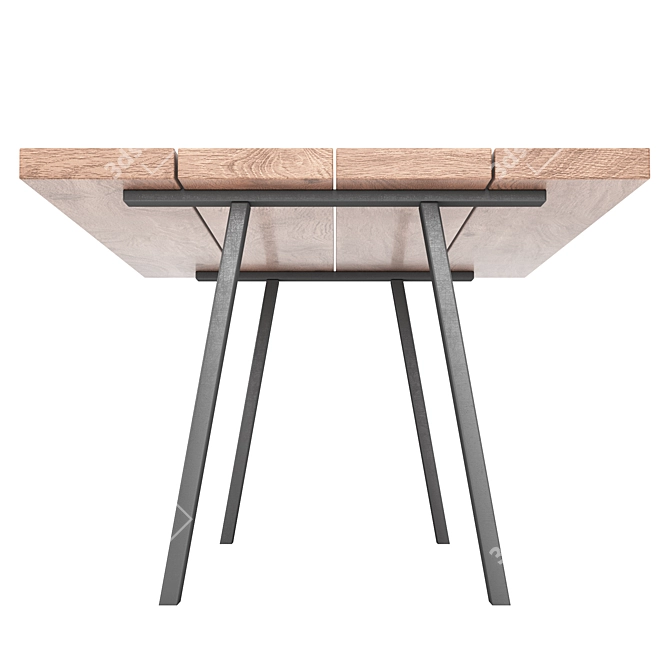 Natur Plank Freja Table Plank 3D model image 3