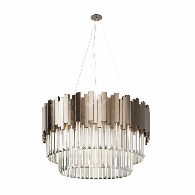 RV Astley Maive Chandelier Pendant 3D model image 1