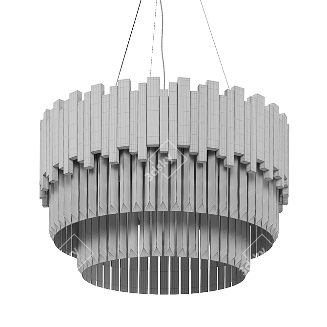 RV Astley Maive Chandelier Pendant 3D model image 2