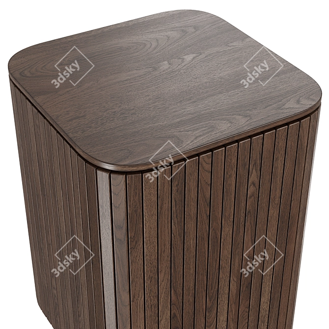 Modern Oak Coffee Table by Dantone Home 3D model image 3