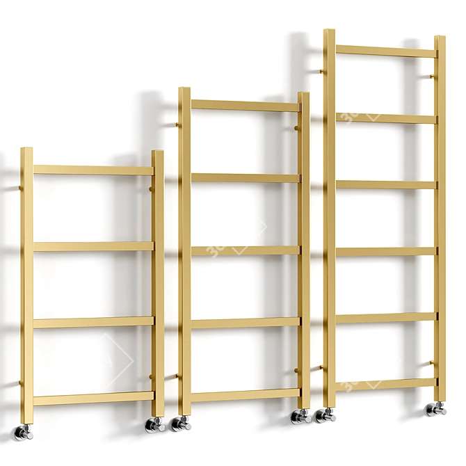 AUSTEN Towel Rail Collection 3D model image 1