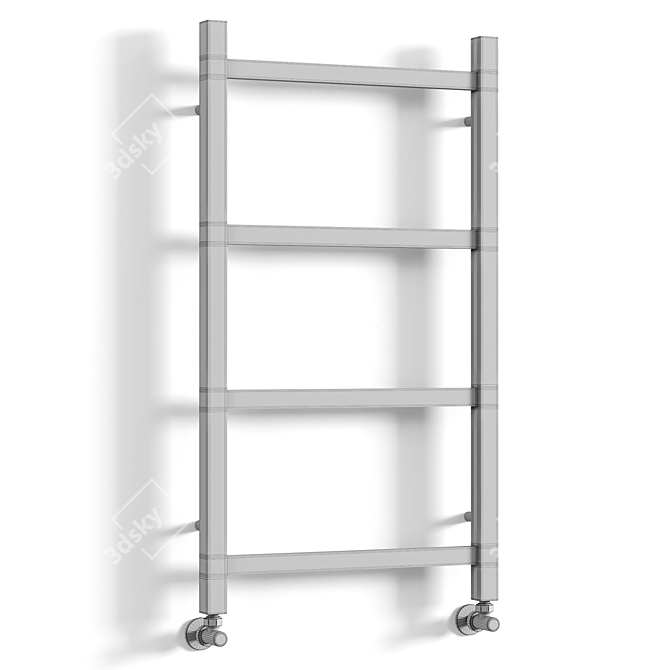 AUSTEN Towel Rail Collection 3D model image 3