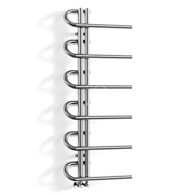 Stainless Steel Dq Jango Towel Rail 3D model image 2