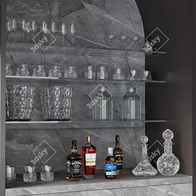 Corona Vray Wardrobe FBX 3D Model 3D model image 5