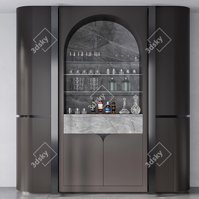 Corona Vray Wardrobe FBX 3D Model 3D model image 6