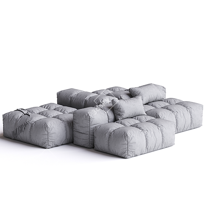 Modern Pixel Sofa by Saba 3D model image 3