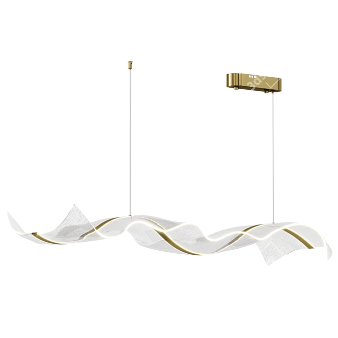 Elegant Alon Chandelier 2013 Version 3D model image 1