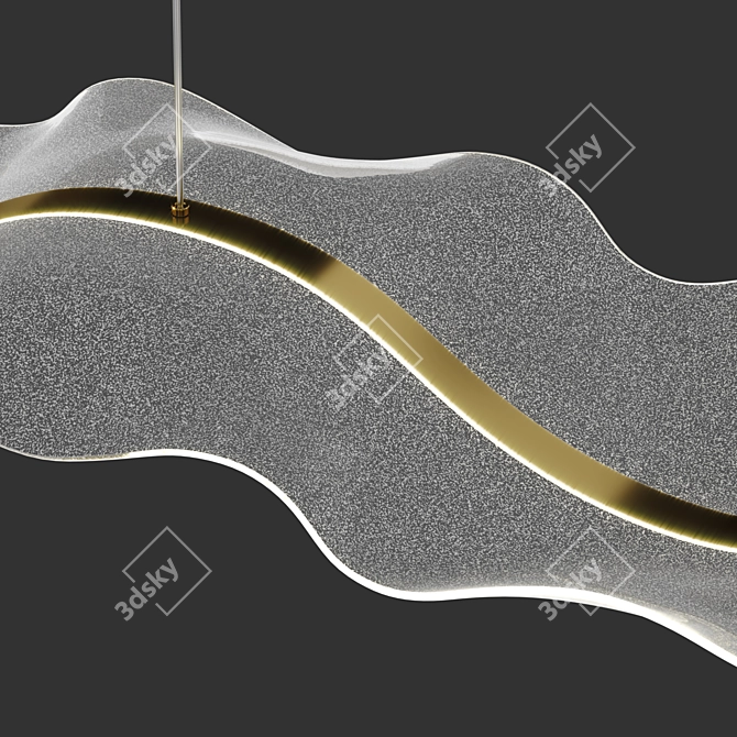 Elegant Alon Chandelier 2013 Version 3D model image 2