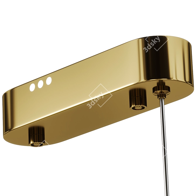 Elegant Alon Chandelier 2013 Version 3D model image 4