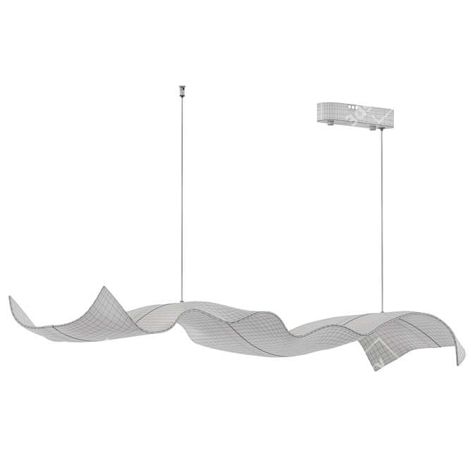 Elegant Alon Chandelier 2013 Version 3D model image 5