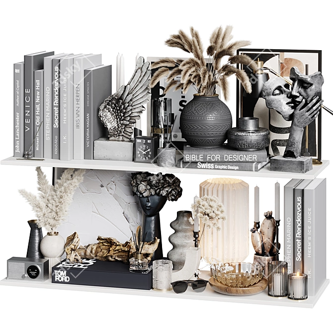 47 Decorative Set: V-Ray, Corona 3D model image 4