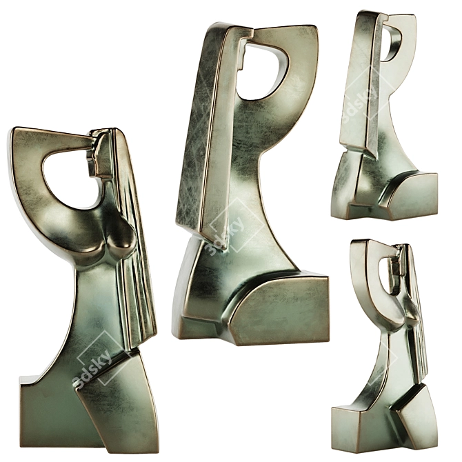 Gilded Ladies Collection 3D model image 5