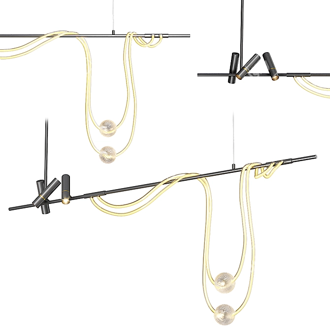  Clemens Pendant Light Model 3D model image 2