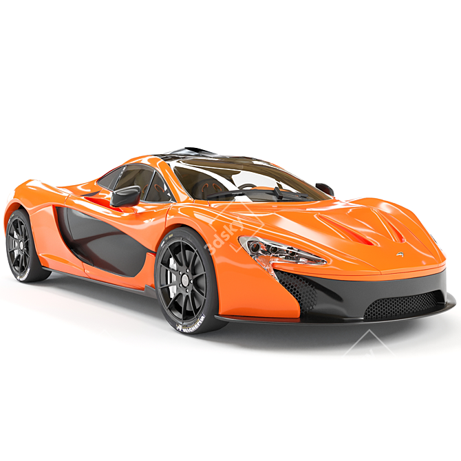 McLaren P1 Scale Model 2018 3D model image 1