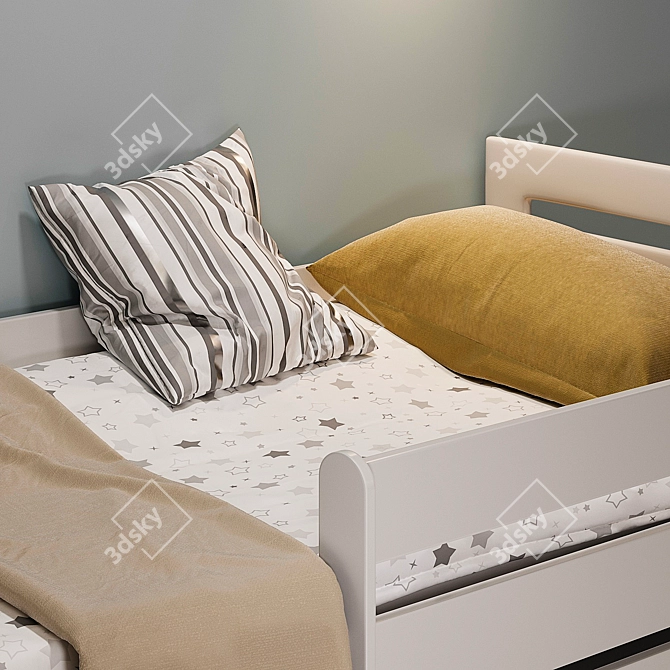 Tomi Kids Bed 160x80 3D model image 2