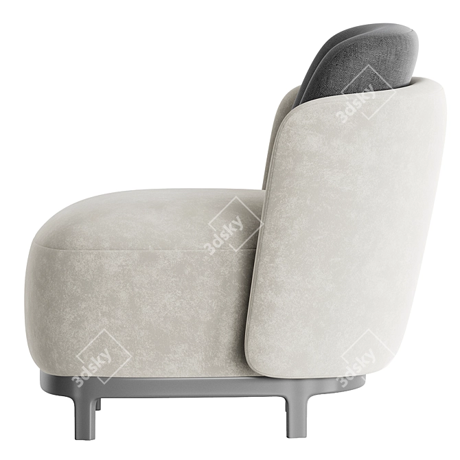  Modern Armchair DARRINGTON in Corona 3D model image 3