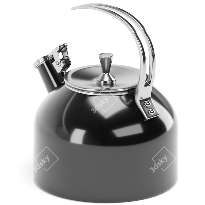 Kate Spade Blush Tea Kettle 3D model image 6