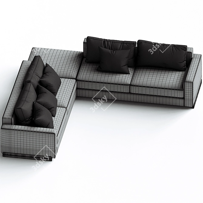  Modernist Arflex Rendez Vous Ensemble 3D model image 3