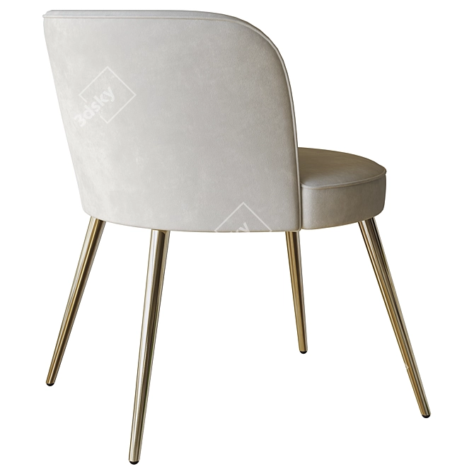 Tirolo Candy Lounge Chair Model 3D model image 3