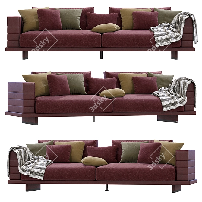 My_Story_Sofa: 2013 Designer Piece 3D model image 1