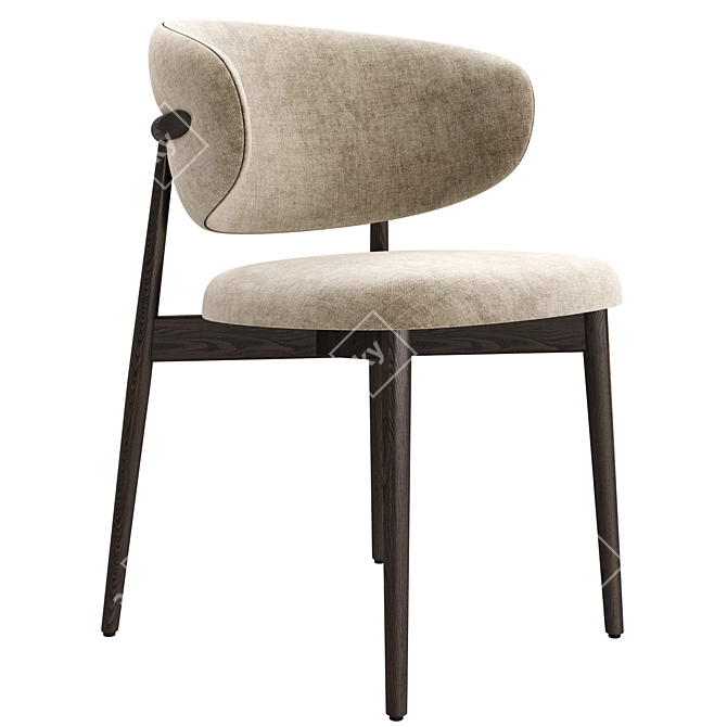 Modern Oleandro Chair by Calligaris 3D model image 1