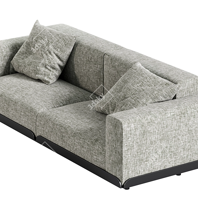  Modern Arflex Claudine L Sofa 3D model image 2