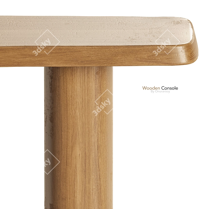 Jake Arnold Winslow Console Table 3D model image 2