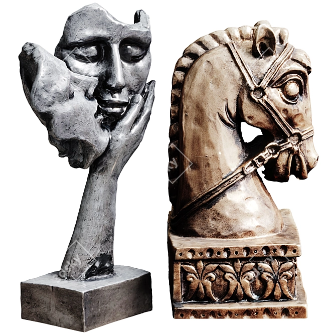 Sculpture 4K Model for 3D 3D model image 4
