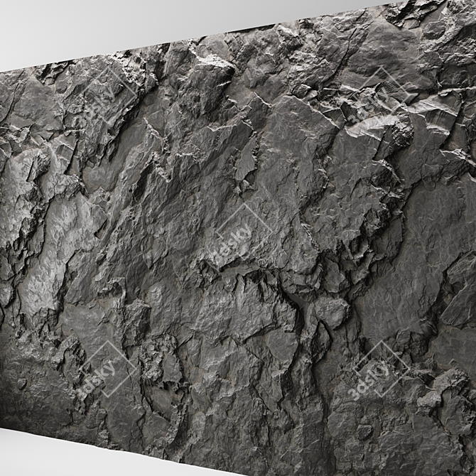 Stone Wall Texture Pack 3D model image 2