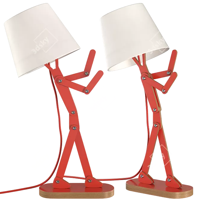 Novelty 3DsMax Model Lamp 3D model image 1