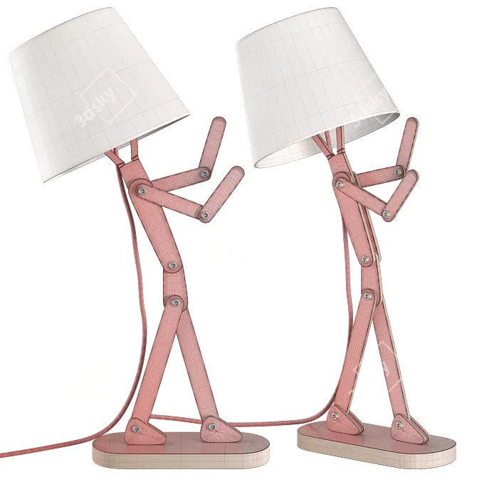 Novelty 3DsMax Model Lamp 3D model image 2