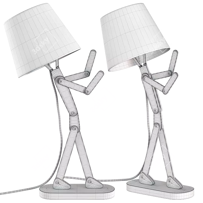 Novelty 3DsMax Model Lamp 3D model image 3