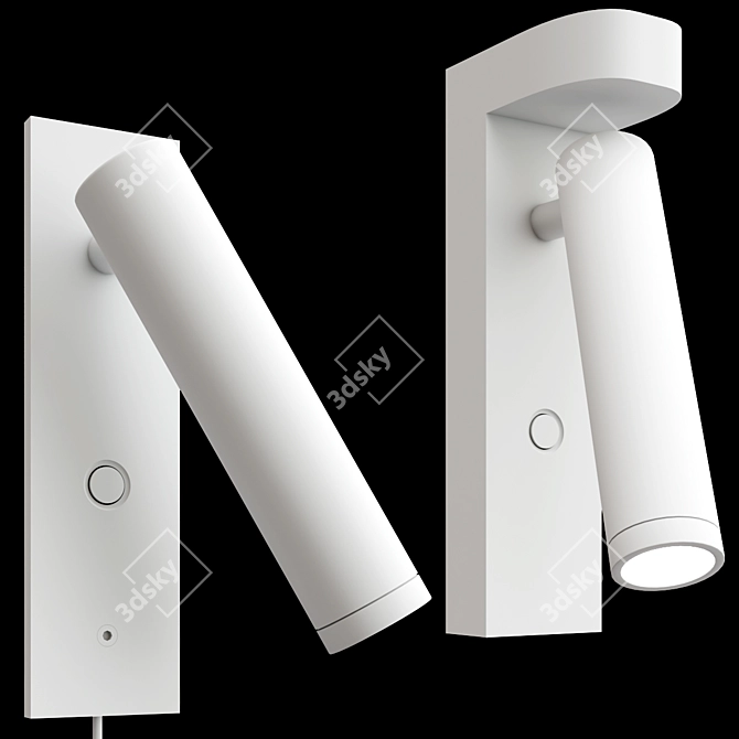 Modern HAIM Sonneman Wall Lights 3D model image 4