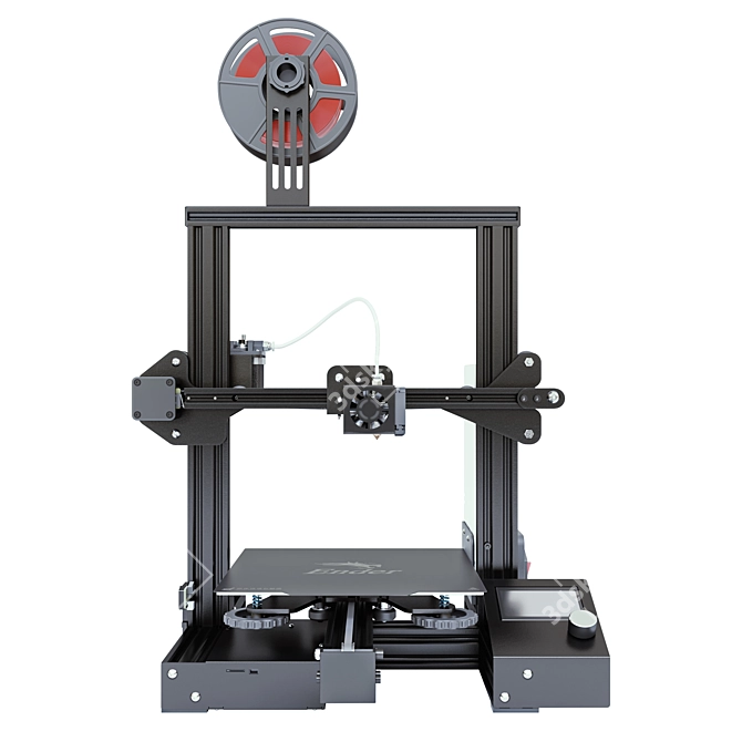 Precise 3D Printer for Upgrades 3D model image 1