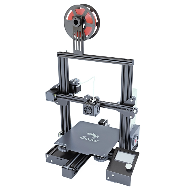 Precise 3D Printer for Upgrades 3D model image 2