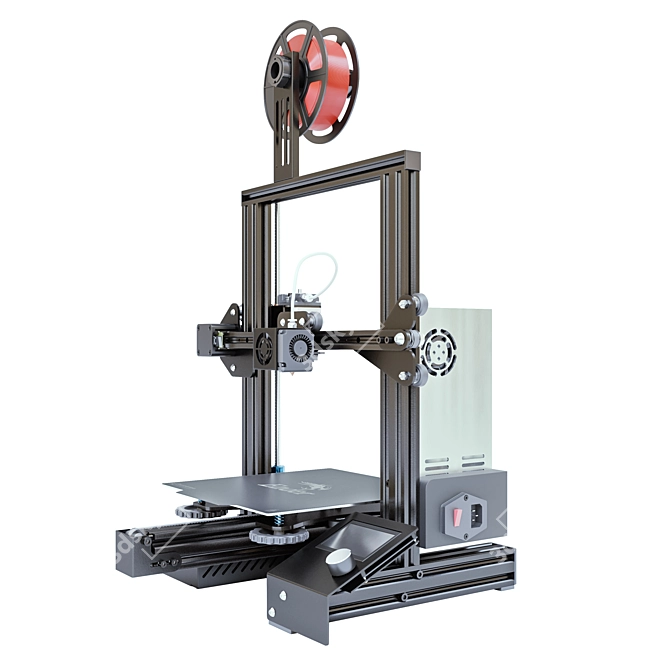 Precise 3D Printer for Upgrades 3D model image 3