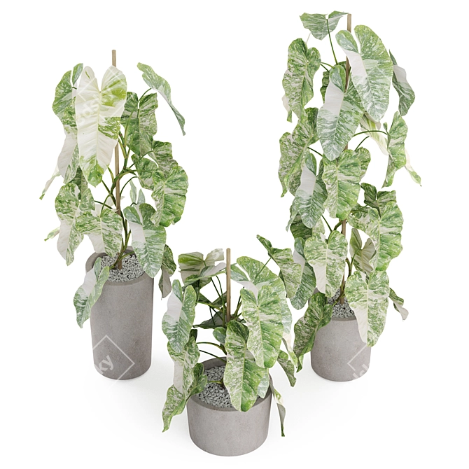Greenery Selection 913 3D model image 3