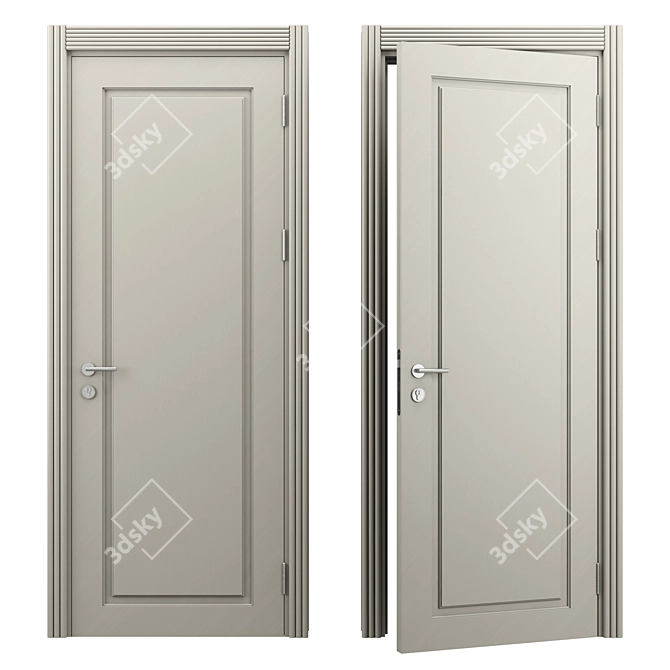  Monreal Door - Elegant Entry 3D model image 4