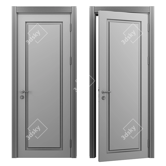  Monreal Door - Elegant Entry 3D model image 5