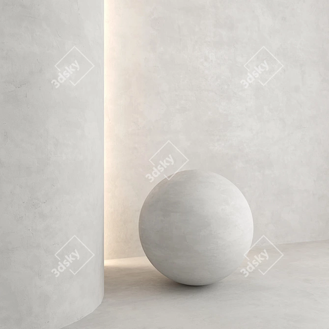 High-Quality Decorative Stucco Kit 3D model image 2