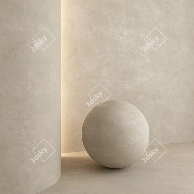 High-Quality Decorative Stucco Kit 3D model image 3